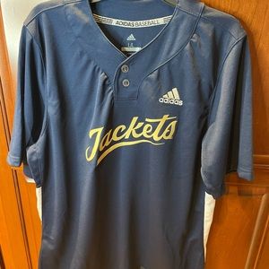Adidas Baseball Jersey Georgia Tech Jackets Large NWT